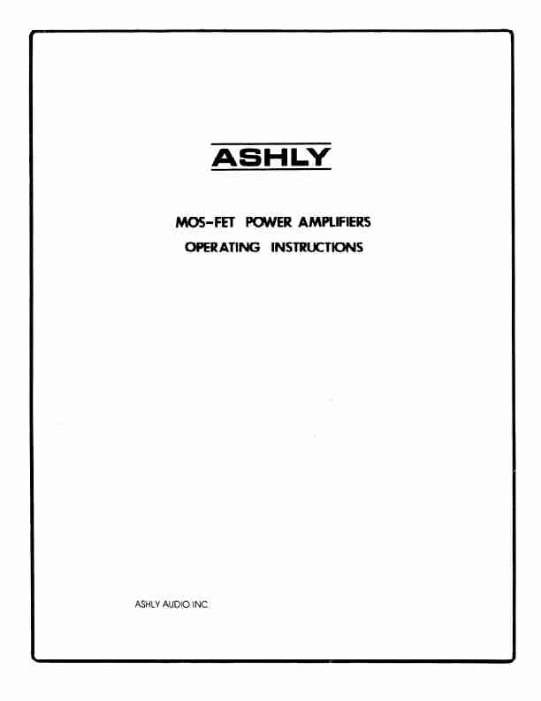 Ashly Stereo Amplifier FET-200-page_pdf
